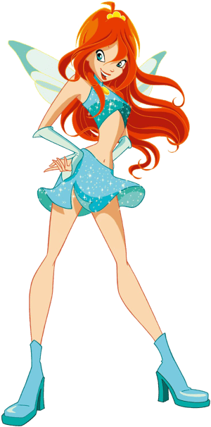 This is the Avatar Image for the bloom (winx club) AI Voice and Text to Speech Generator